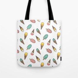 Creative design cute ice cream Tote Bag