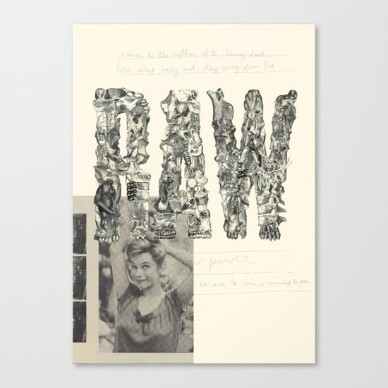 RAW Canvas Print