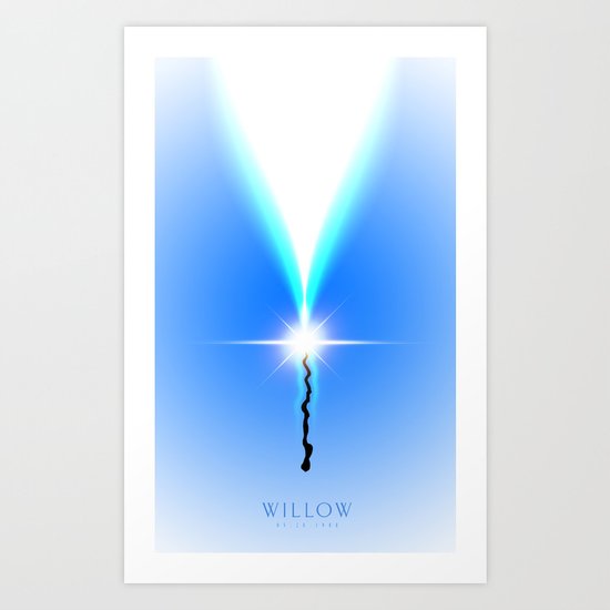 Willow. A Fan Film Poster Art Print