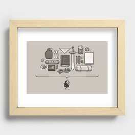 Ready for Adventure Recessed Framed Print