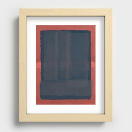 Painting Black Recessed Framed Print