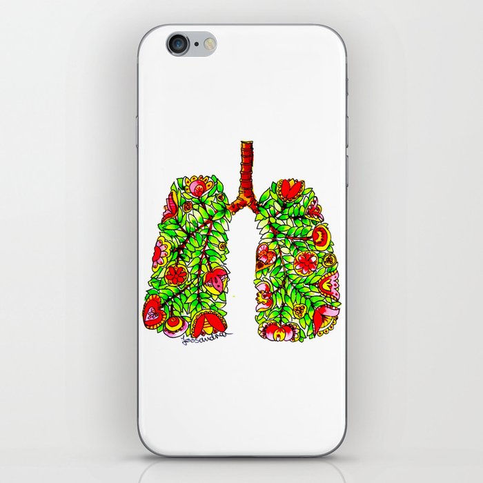Lungs of the Earth Anatomy iPhone Skin