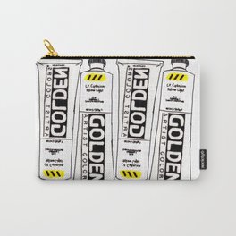 Cadmium Yellow Light Paint tube Carry-All Pouch