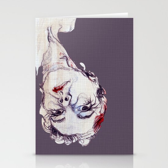 Gasa girl Stationery Cards