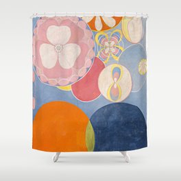 Hilma af Klint - The Ten Largest No. 2 Childhood Art Shower Curtain
