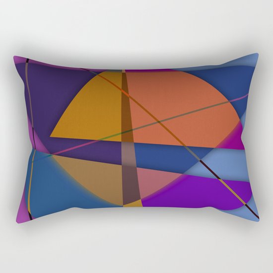 Abstract #435 Rectangular Pillow