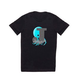 Cute Jellyfish With Big J Gift T Shirt