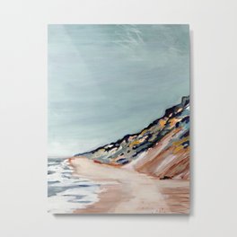Cape Cod Dunes Metal Print | Landscape, Painting, Truro, Beach, Capecod, Acrylic, Eastham, Provincetown, Sea, Abstract 