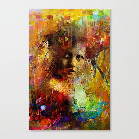 First time you looked at me Canvas Print