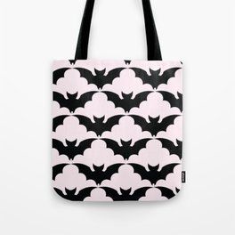 Pink Bats Tote Bag