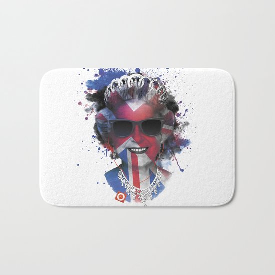 Queen Listen Music Bath Mat