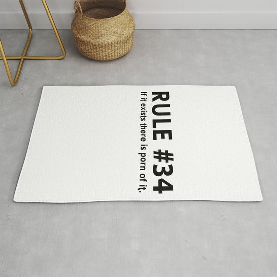 Rule 34 If It Exists There Is Porn Of It Rug By Chrispalmer