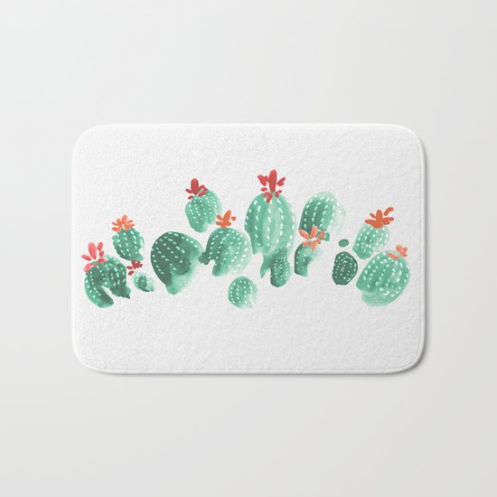 Cactus (3) Bath Mat
