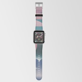 Pink cloud in the night sky Apple Watch Band