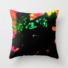 Haunted House Throw Pillow