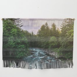 PNW River Run II - Pacific Northwest Nature Photography Wall Hanging