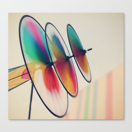 Spin, spin, spin Canvas Print