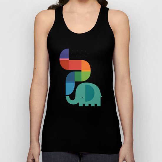 Rainbow Painter Unisex Tank Top
