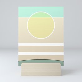 Sky Sun Sand Sea Mini Art Print