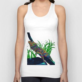 Colorful Lizard Unisex Tank Top