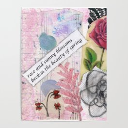 Roses in Spring Poster