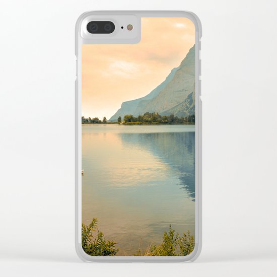 Autumn Glance Clear iPhone Case
