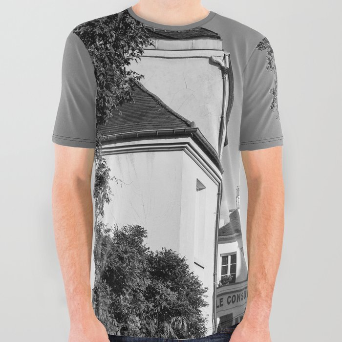 Strolling in Montmartre  All Over Graphic Tee