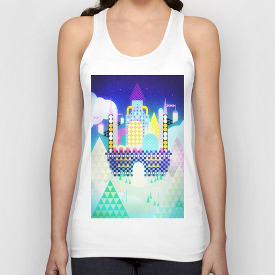 Castle in the Sky Unisex Tank Top