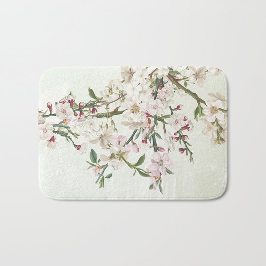 Bloom and blossom Bath Mat