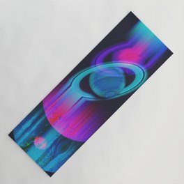 Psychedelic Planets Yoga Mat