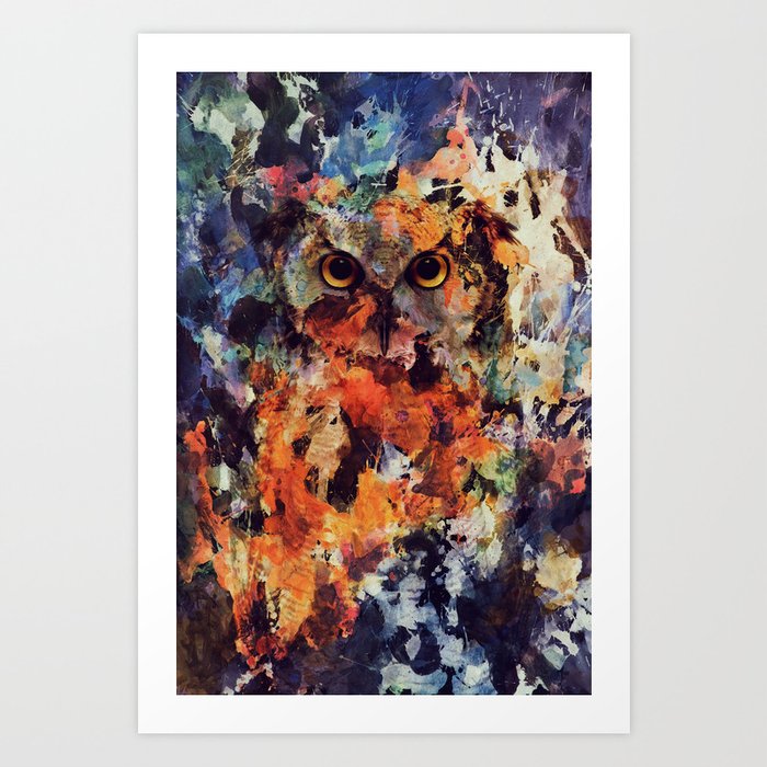 Découvrez le motif OWL par Andreas Lie en affiche chez TOPPOSTER