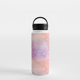 Pink Nebula Painting Water Bottle