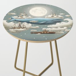 Ocean Meets Sky Side Table