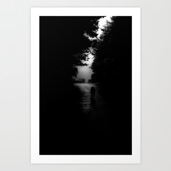 Alone Art Print