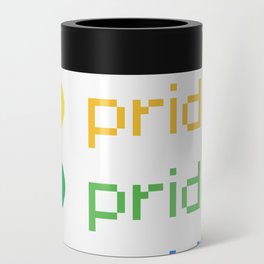 Pride Rainbow Hearts Can Cooler