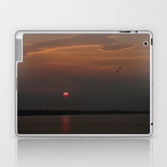 Red Sun Laptop & iPad Skin