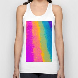 Colorful Path Unisex Tank Top