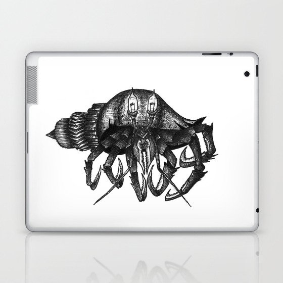 Steampunk angry crab Laptop & iPad Skin