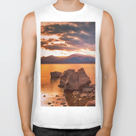 Liquid Gold Loch Lomond Biker Tank