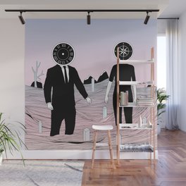Time and Journey (To a Place I've Never Been Before) Wall Mural
