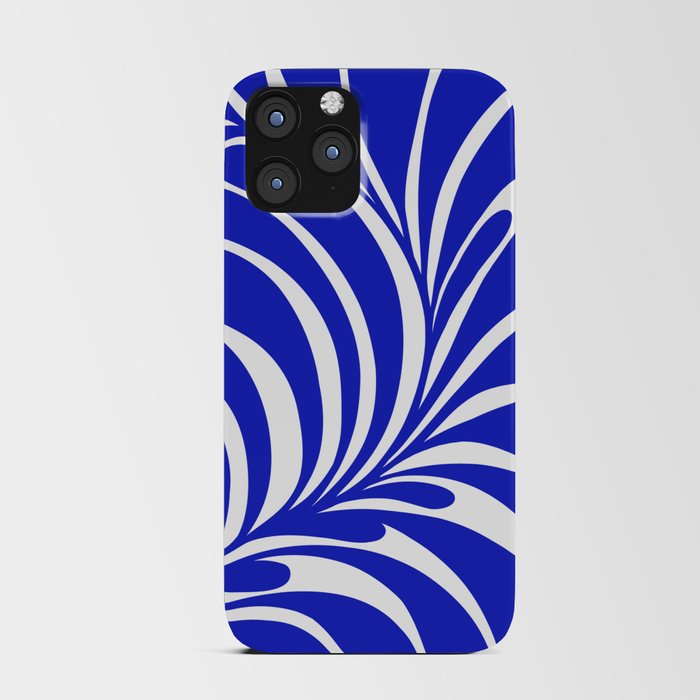 Infinity Blue Leaf - Matisse iPhone Card Case