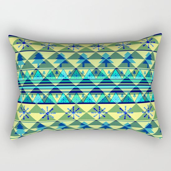 Christmas pattern III Rectangular Pillow