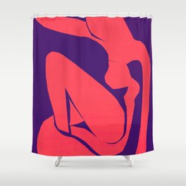 The Blue Nude in Sunset by Henri Matisse Shower Curtain