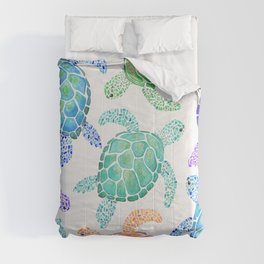 Sea Turtle Comforters For Any Bedroom Decor Style Society6
