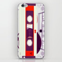 Vintage Transparent Cassette Tape iPhone Skin