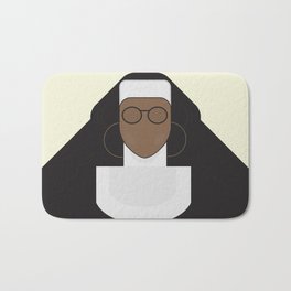 Sister Act, minimal Movie Poster, classic comedy film, funny, Whoopi Golberg, american cinema Bath Mat | Sisteract, Vintageposter, Classicmovie, Movieillustration, Comedymovie, Graphicdesign, Hollywoodfilm, Americanmovie, Whoopygoldberg, Funnymovie 
