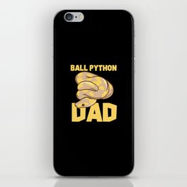Ball Python Dad iPhone Skin
