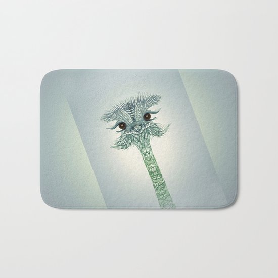 Ostrich Bath Mat
