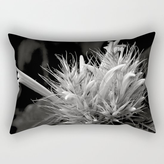 Bizzarre Flower Charm Rectangular Pillow