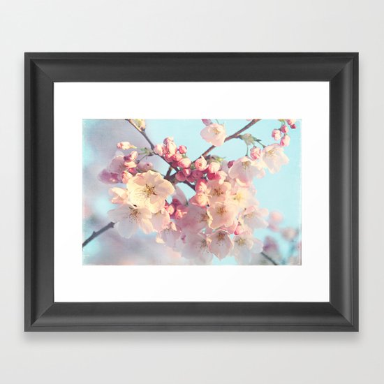 waiting for spring Framed Art Print
